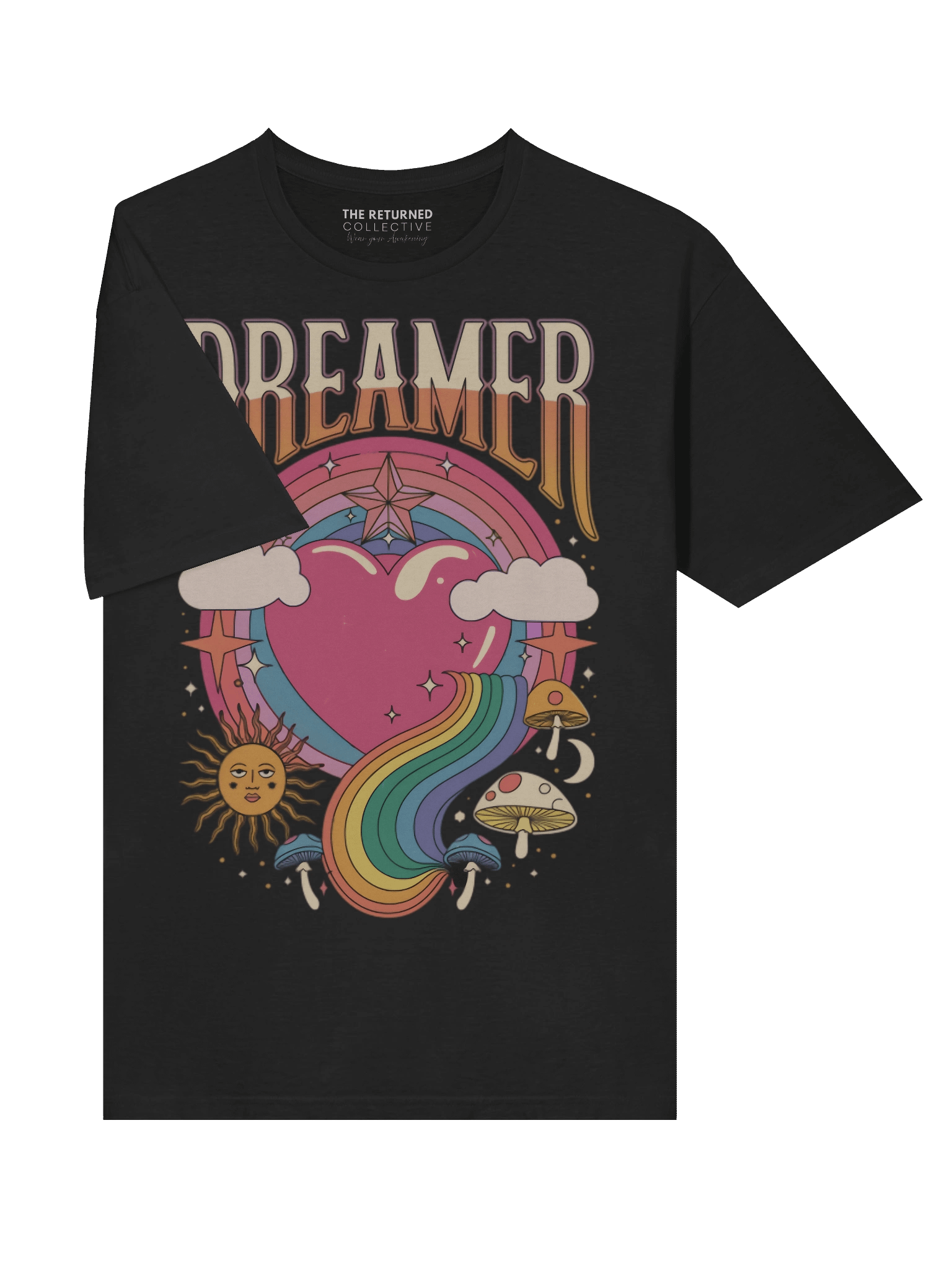 Dreamer Retro Tee | Spiritual Apparel | NDE | Awakening product image (4)