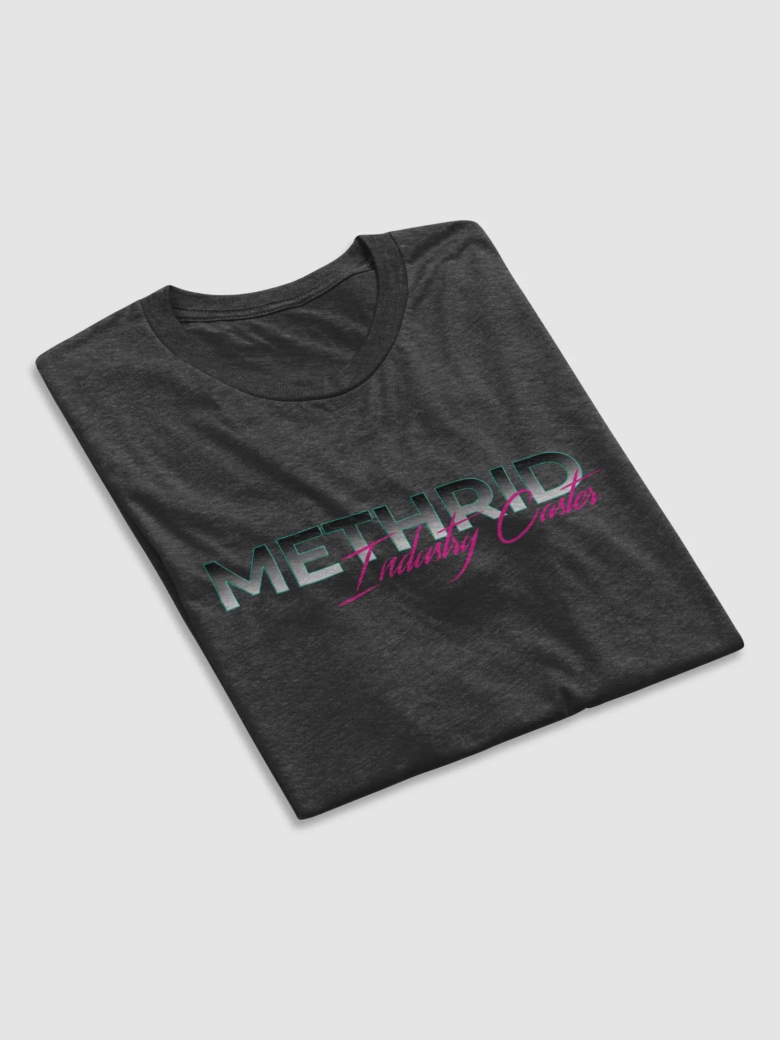 Methrid Industry Caster (TEAL) (Unisex) - Bella+Canvas Triblend Short Sleeve - T-Shirt product image (8)