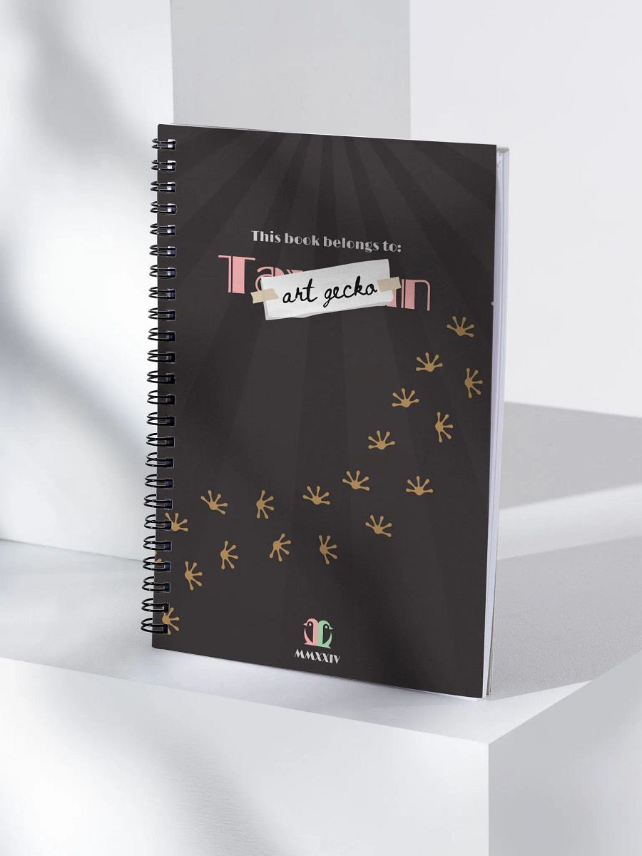 'Taxman' / 'Art Gecko' Spiral Notebook (v1) product image (4)