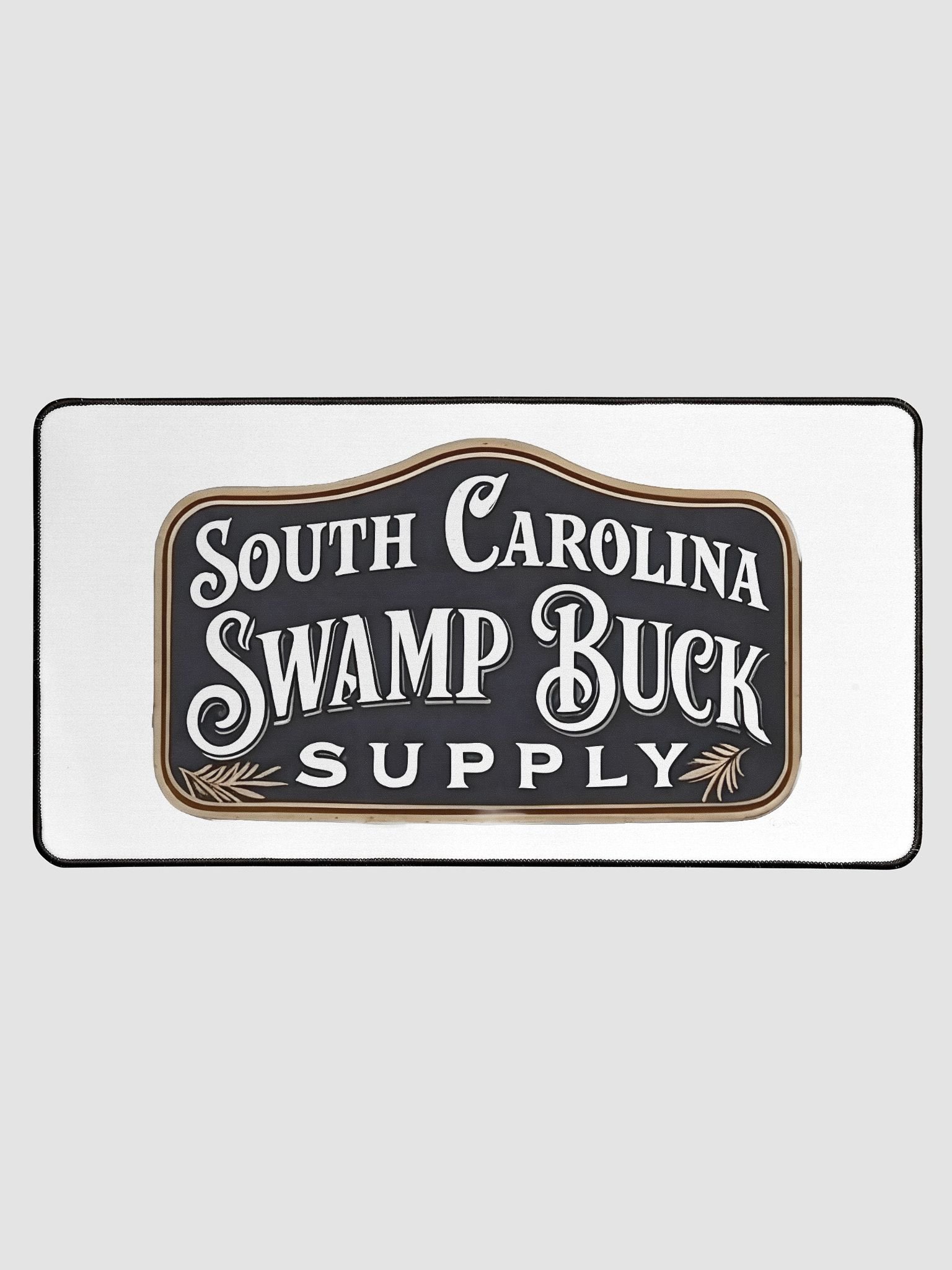 Vintage Swamp Buck Desk Mat product image (1)