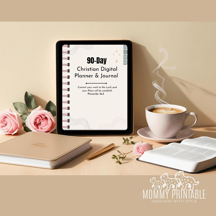 90-day Christian Planner and Journal product image (2)