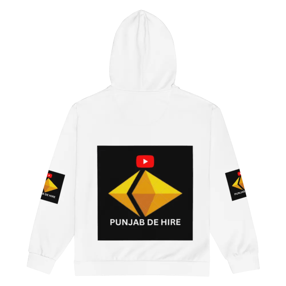 All-Over Print Recycled Unisex Zip Hoodie product image (1)