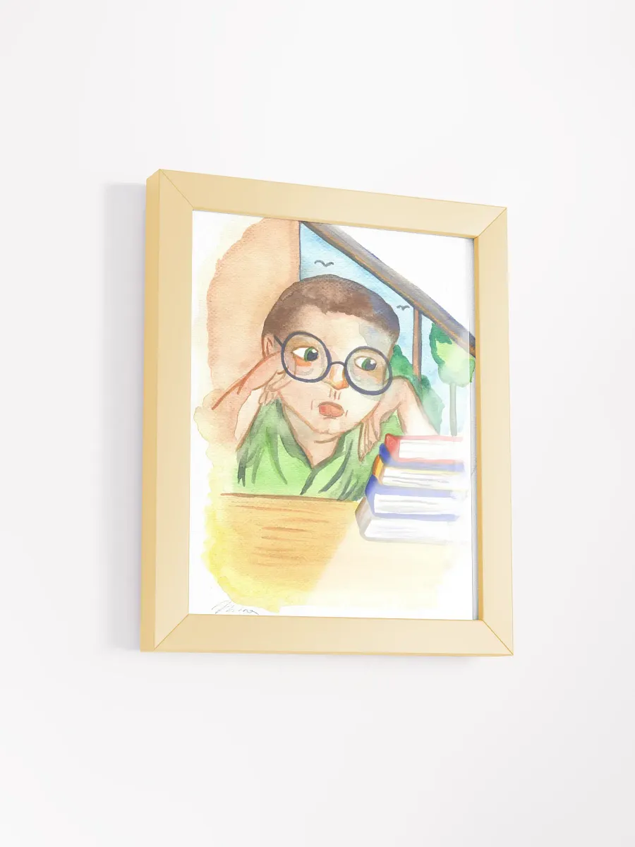 Homework...again Framed Print product image (5)