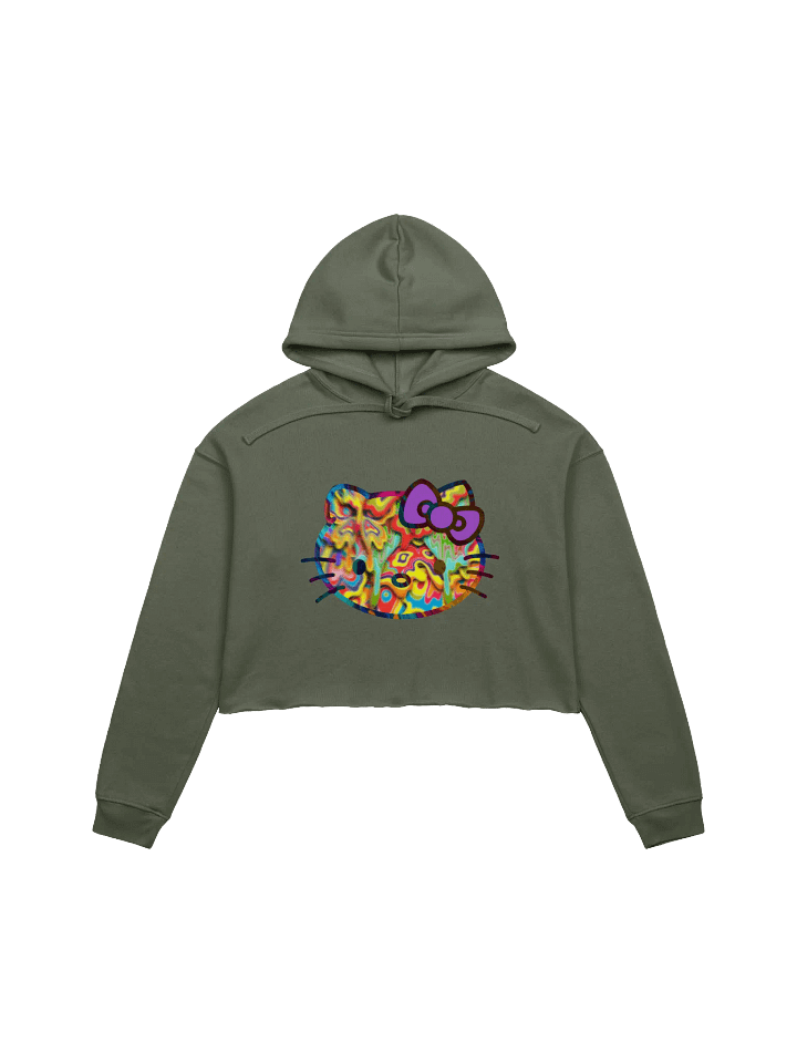 Hello Drippy Cropped Hoodie product image (1)