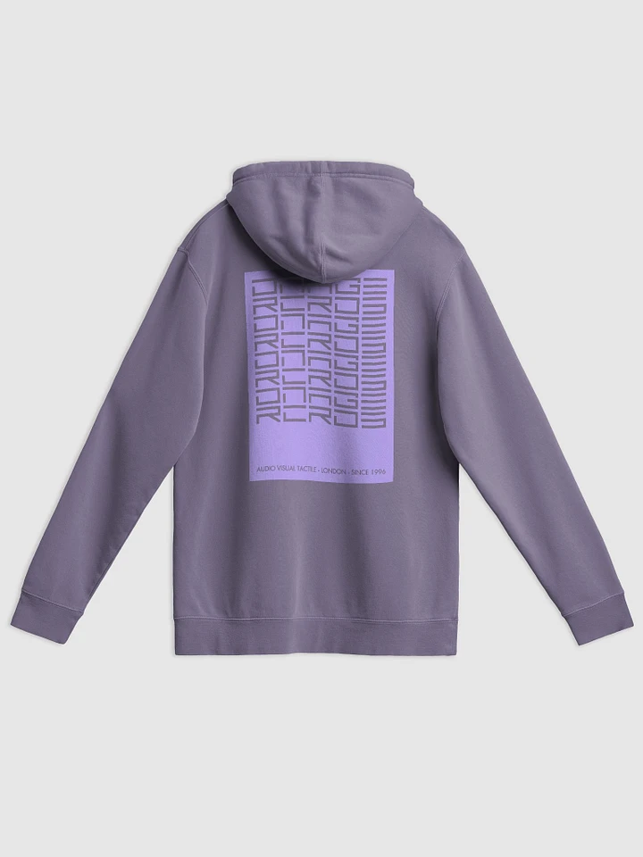 Block Hoodie (Plum Pigment Dyed) product image (1)