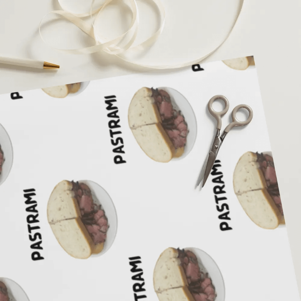 Jason's Favorite Foods Wrapping Paper product image (11)