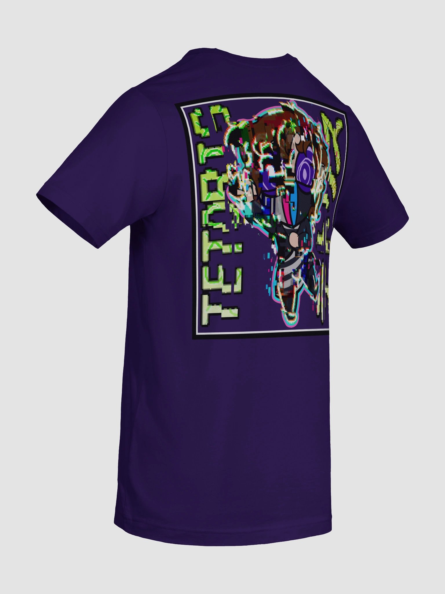 TETORIS - Variant 1 Denny + Glitched Denny Supersoft T-Shirt product image (100)