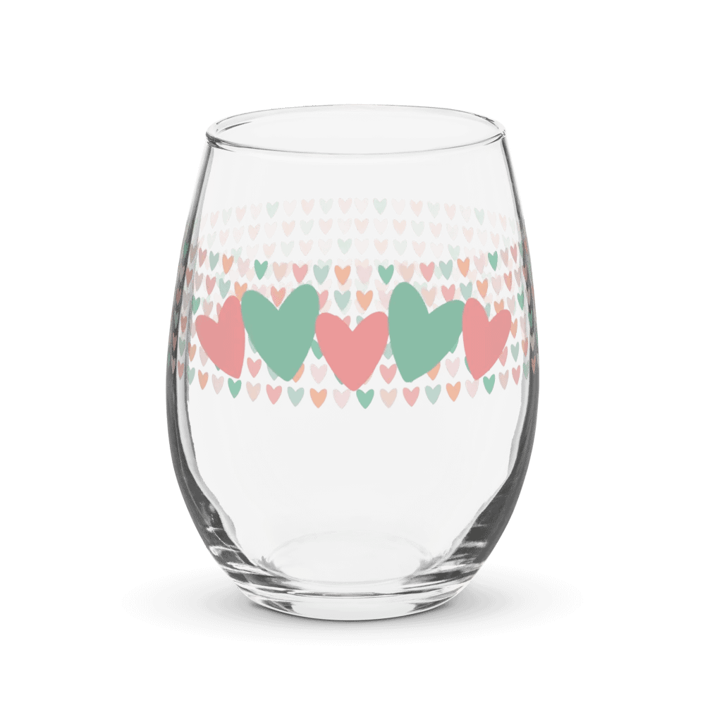 A Lotta Peachy Love Wine Glass product image (1)