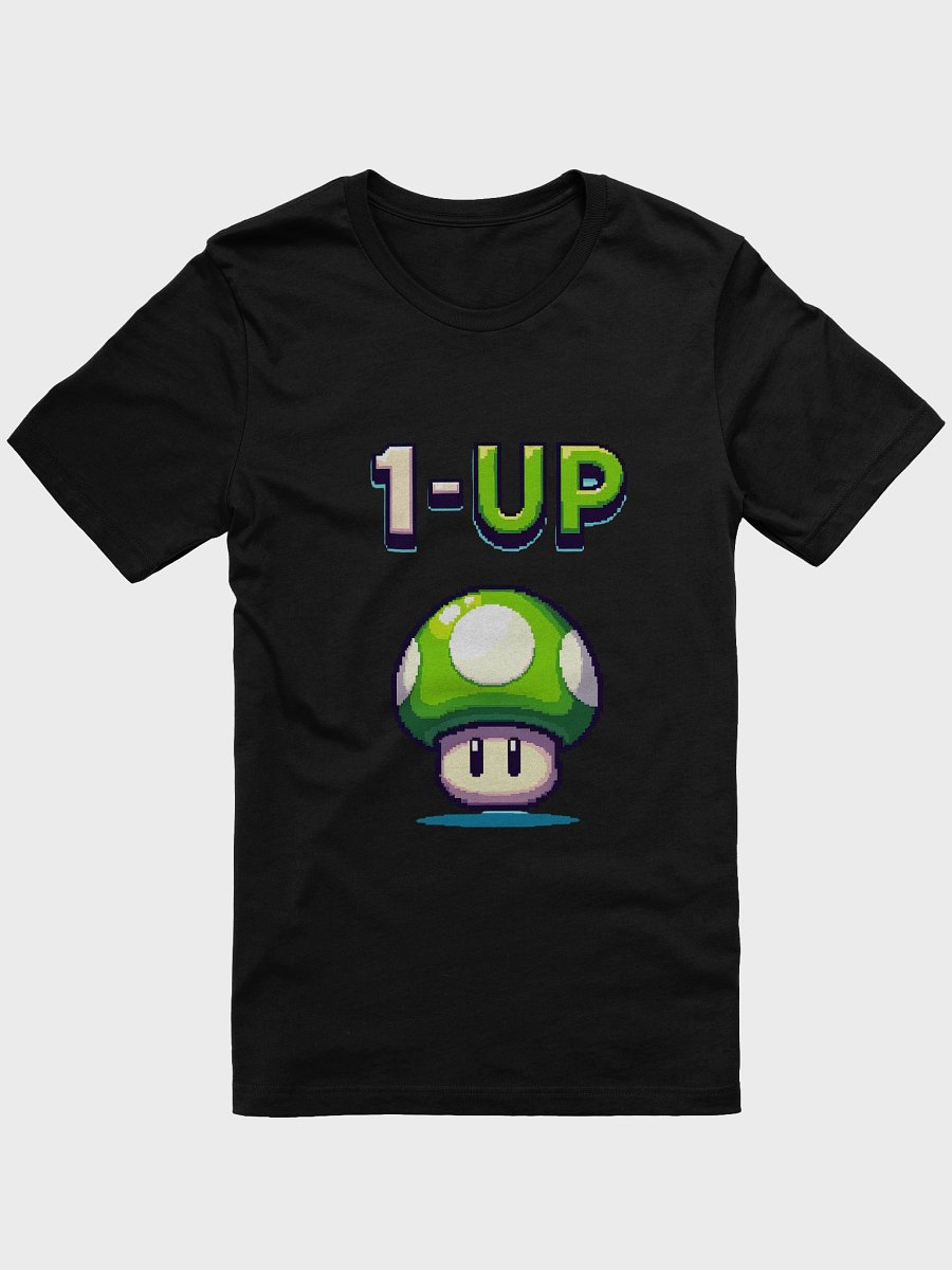 1-UP Mushroom Retro T-Shirt product image (1)
