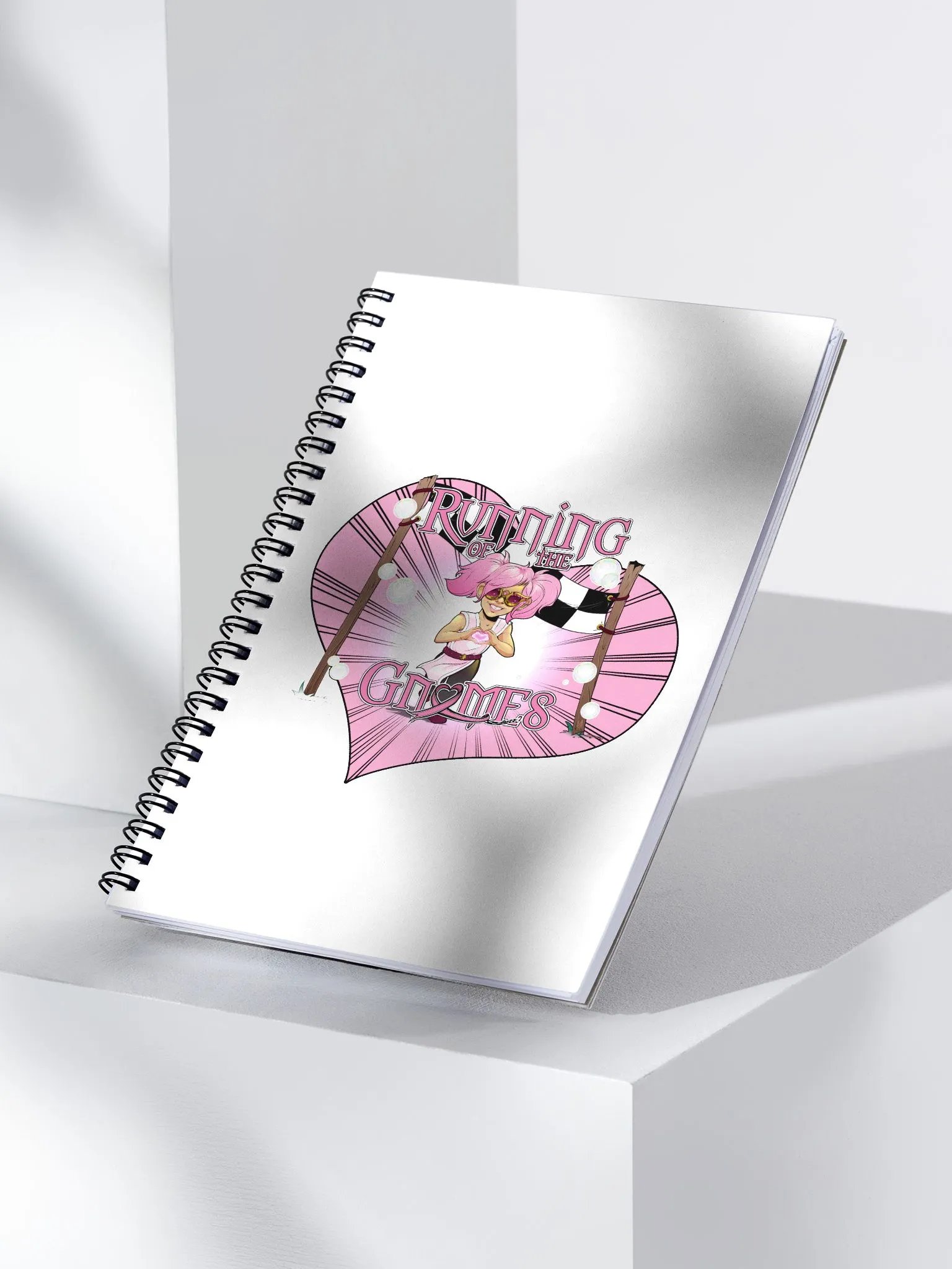 Running of the Gnomes Heart Racer- by Mischi - Notebook product image (3)