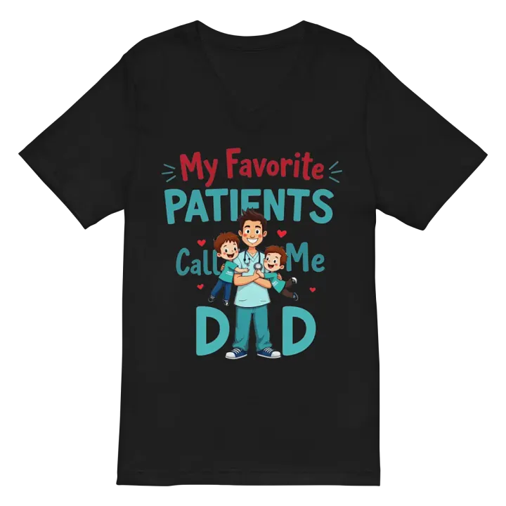 Dad Doctor Love v-neck Tee product image (3)