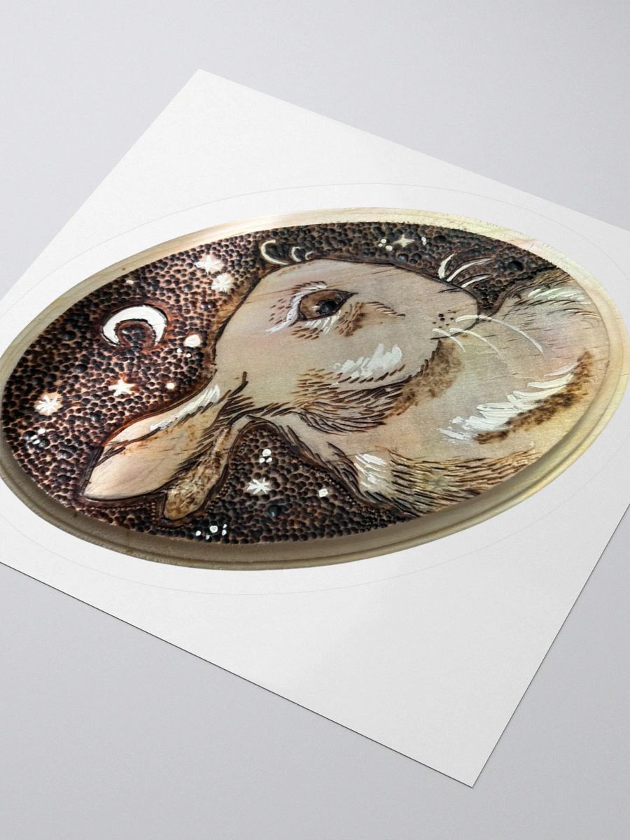 Rabbit Woodburn Sticker product image (9)