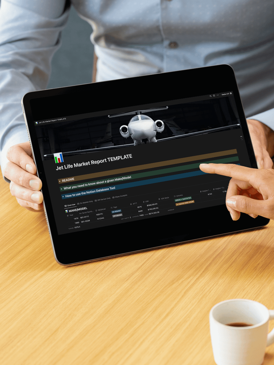 Market Report Notion Template product image (1)