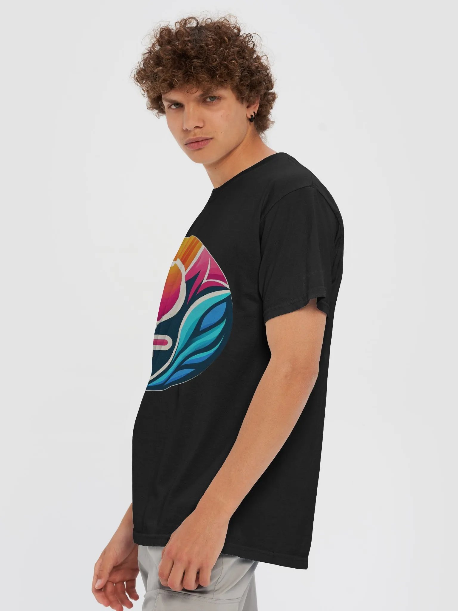Sunset Venus Symbol Heavyweight Tee product image (73)