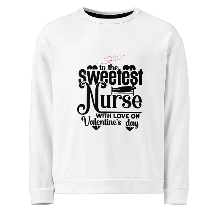 Sweetheart Nurse All-Over Print Sweatshirt product image (1)