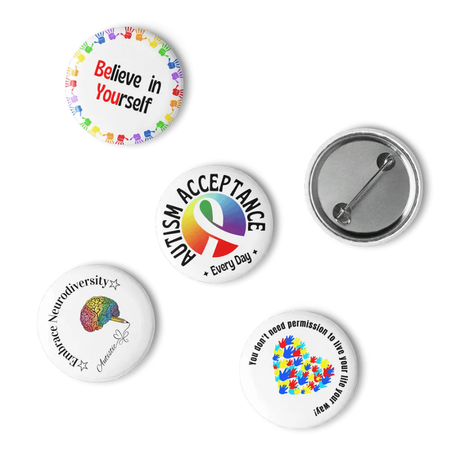 Autism Acceptance Pins product image (4)