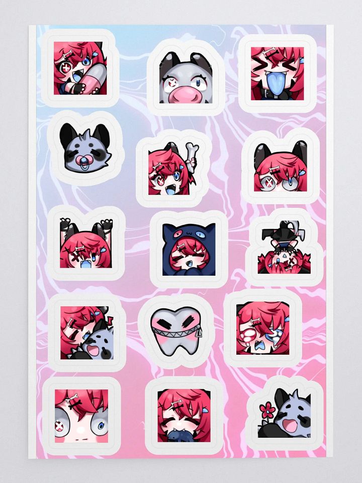 Emote Stickersheet product image (1)