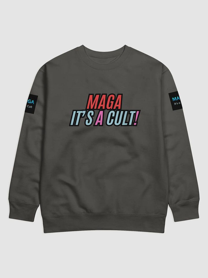 Anti MAGA TRANS Colors Soft Sweatshirts - Unisex product image (1)