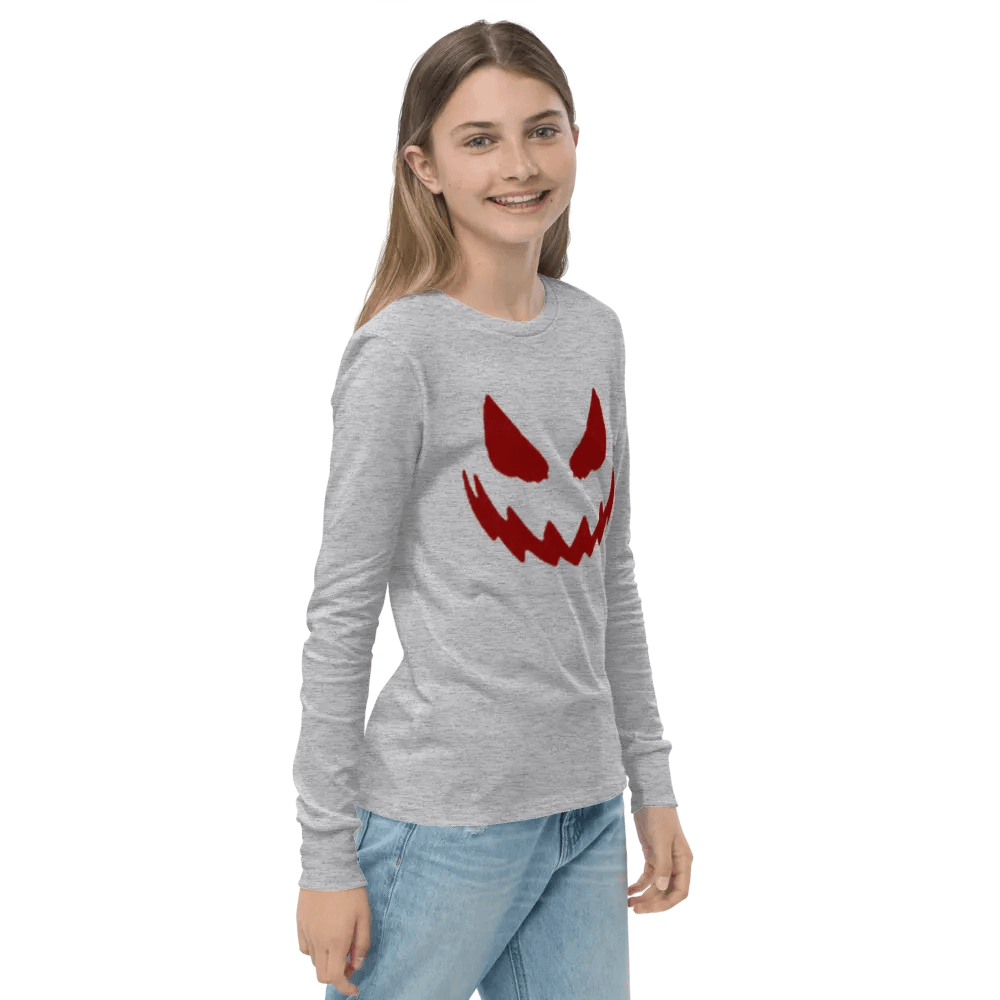 Mischievous Grin Youth Long Sleeve T-Shirt product image (23)
