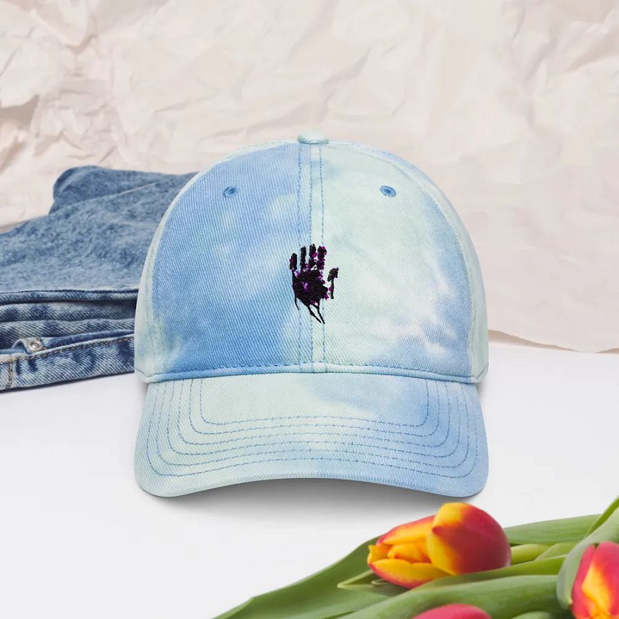 Waargebeurd Logo Tie Dye Cap (Blue) product image (5)