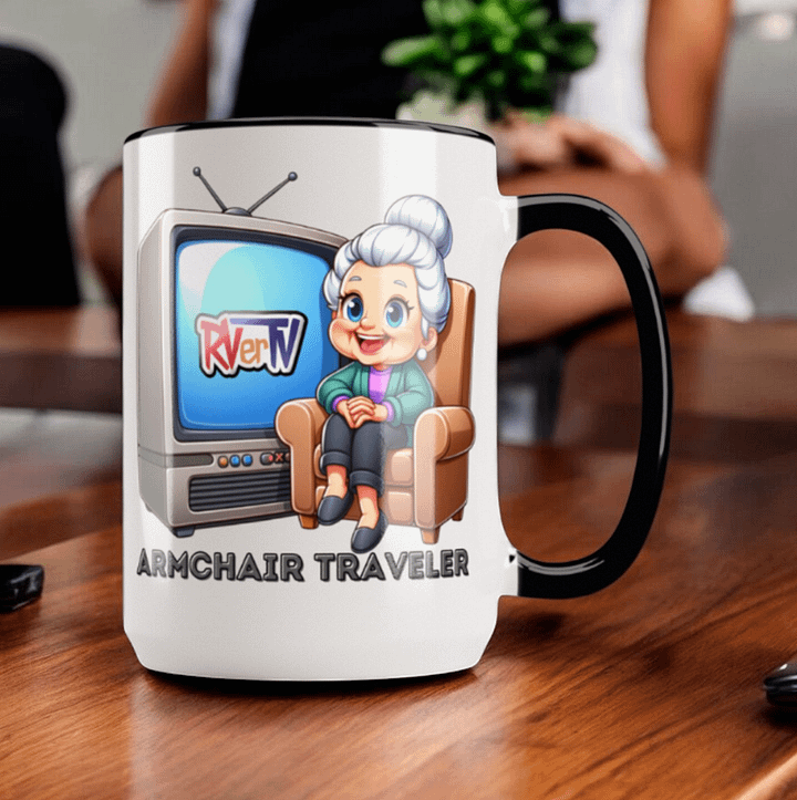 Armchair Traveler Grannie - Coffee Mug product image (1)