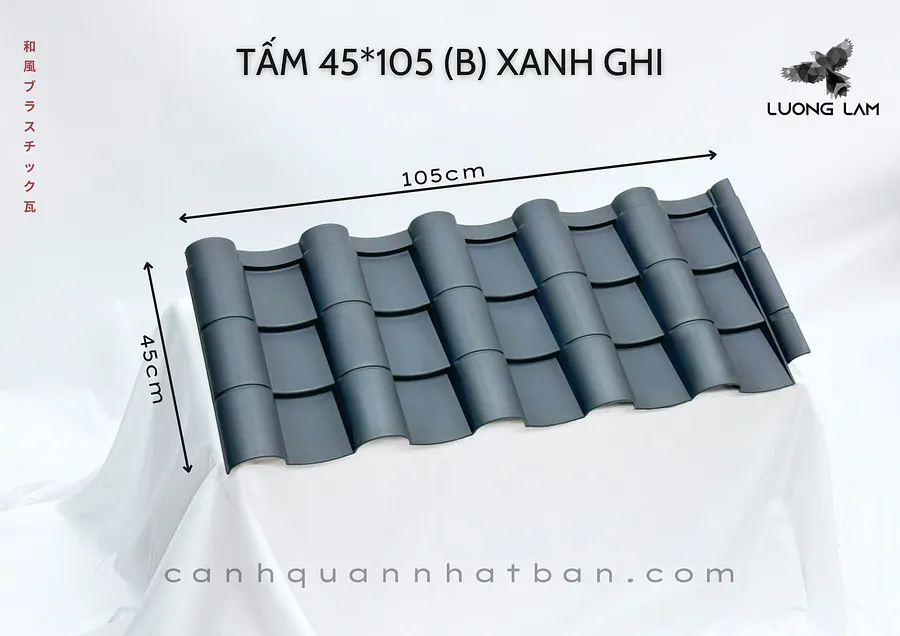 Japanese Style Plastic Tile Roof - 45B product image (1)