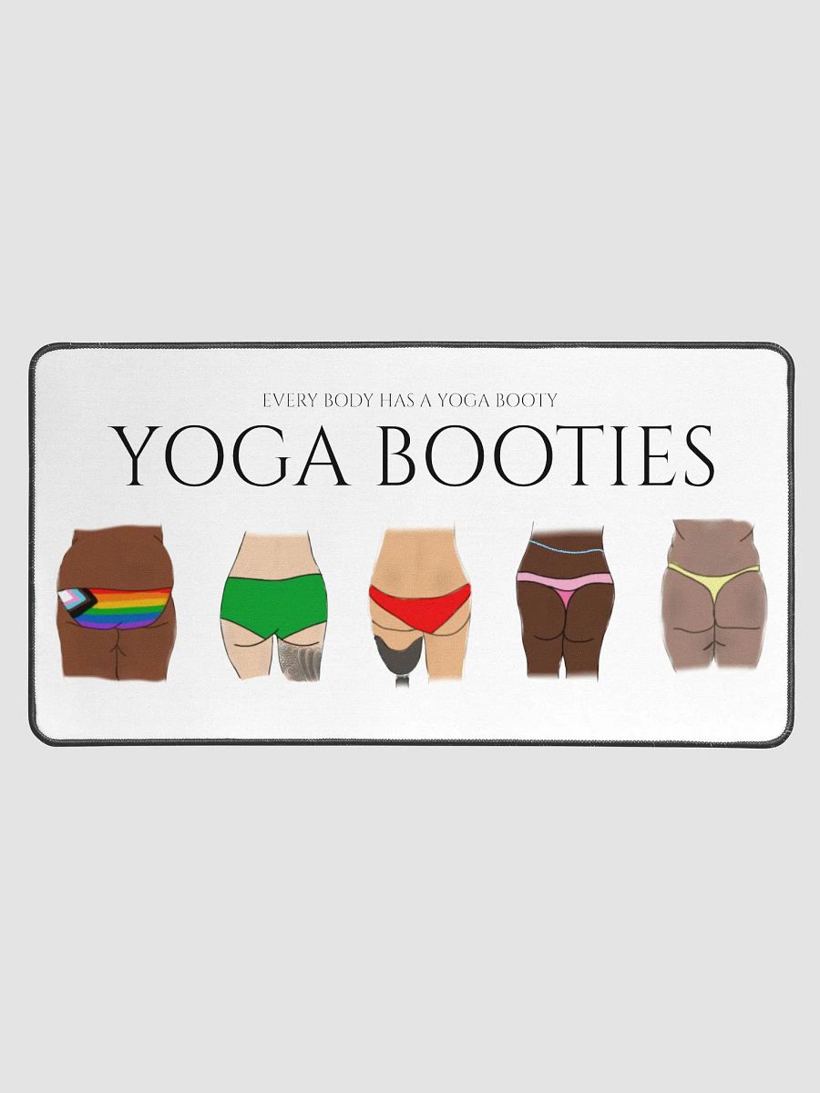 Yoga Booties Desk Pad product image (1)