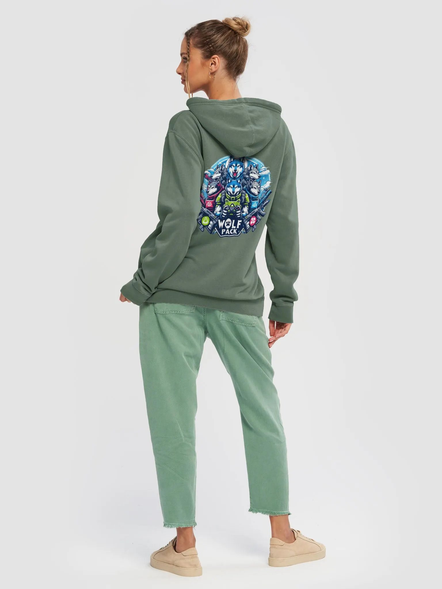 Comfy Wolf Pack Supporter Hoodie product image (4)
