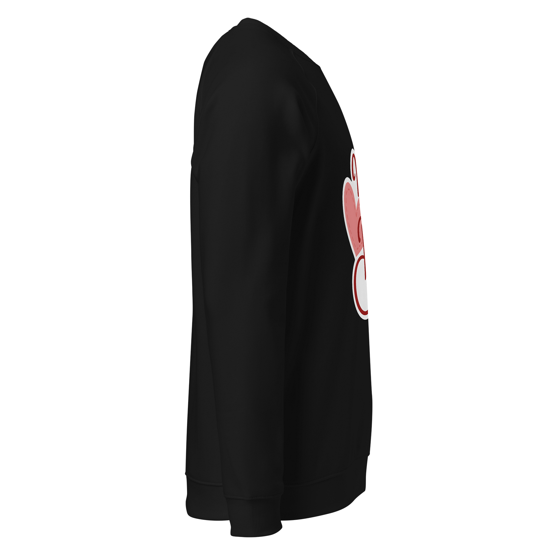 My Mom is the Best Sweatshirt | Heart & Script Font Mom Sweater | Cute Hand-Lettered Mother’s Day Gift product image (2)