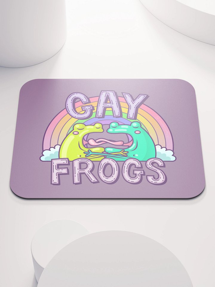 Gay Frogs Mousepad product image (1)