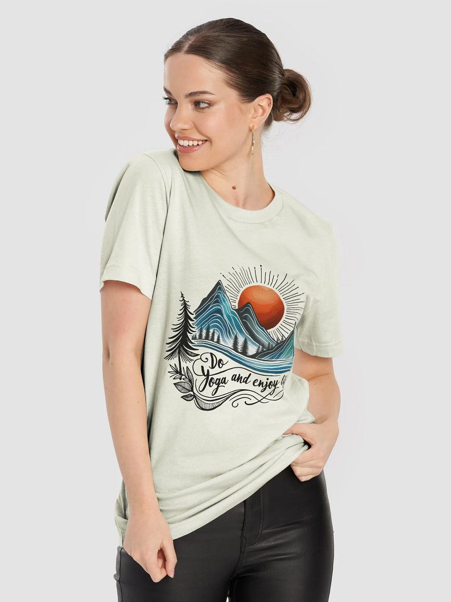 Do Yoga and Enjoy Life T-Shirt product image (8)