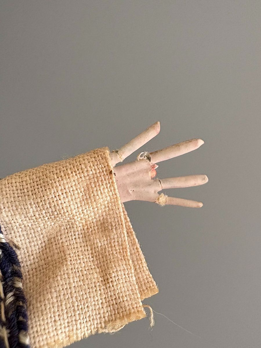 中国清代伝統手工芸「鉄線戯」人形 antique product image (6)