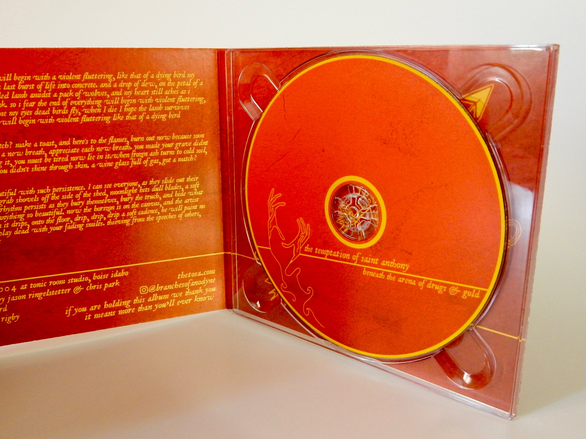 Beneath the Arena Of Drugs & Gold 20th Anniversary Reissue CD product image (5)