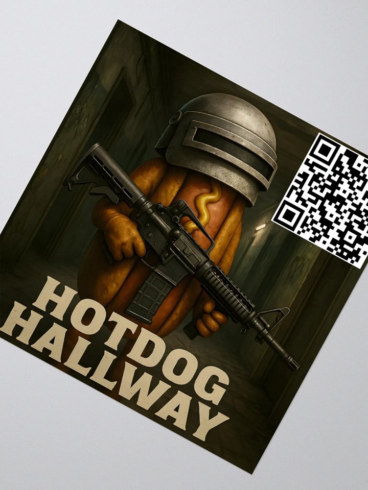 HD Hallway Kiss Cut Stickers product image (6)