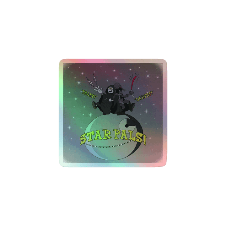 Darthy & Palpy Holo Sticker product image (1)