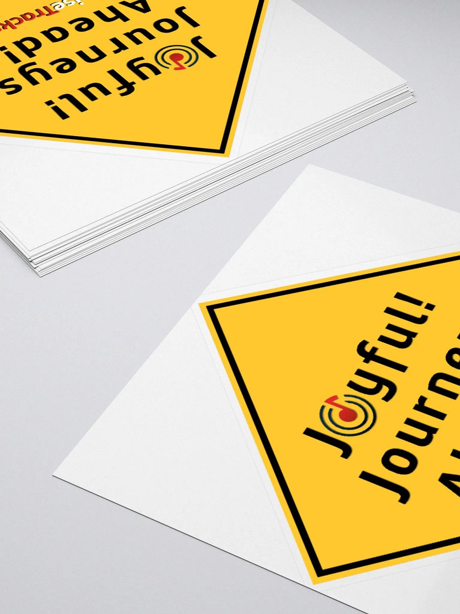 Joyful Journeys Ahead - Large Sticker product image (4)
