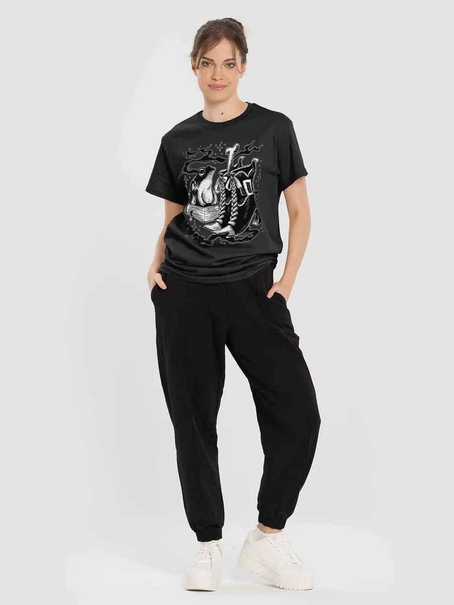 Mystical Objects Black & White T-Shirt product image (4)