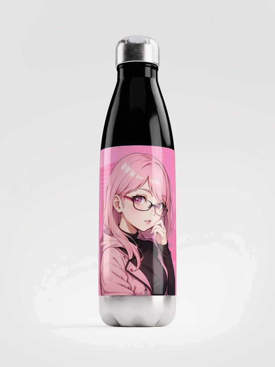 (PINK WAIFU) K Stainless Steel Water Bottle product image (1)