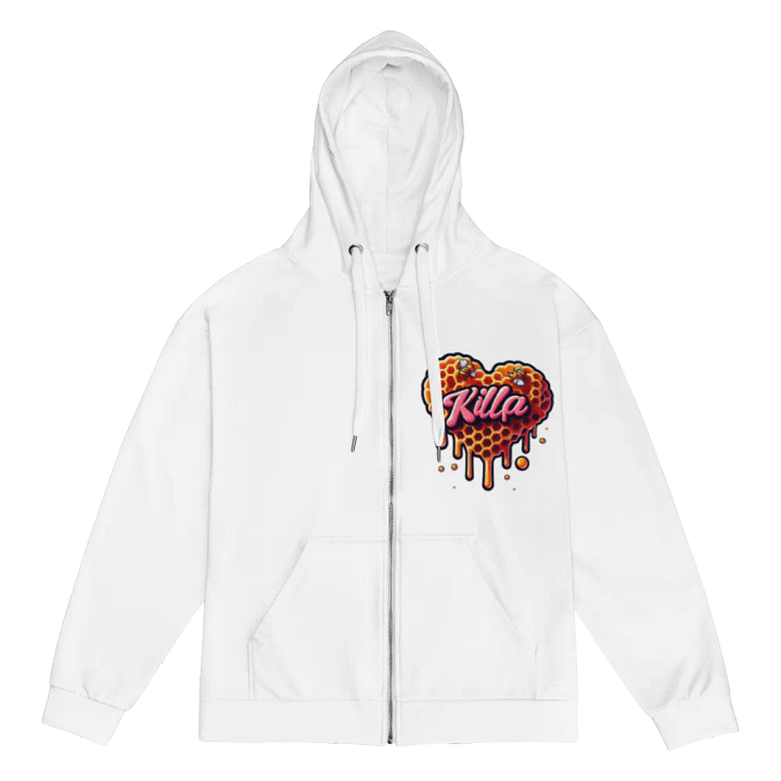 KILLA EMILY STREAMER MOMMY/LOGO ZIP UP HOODIE product image (1)