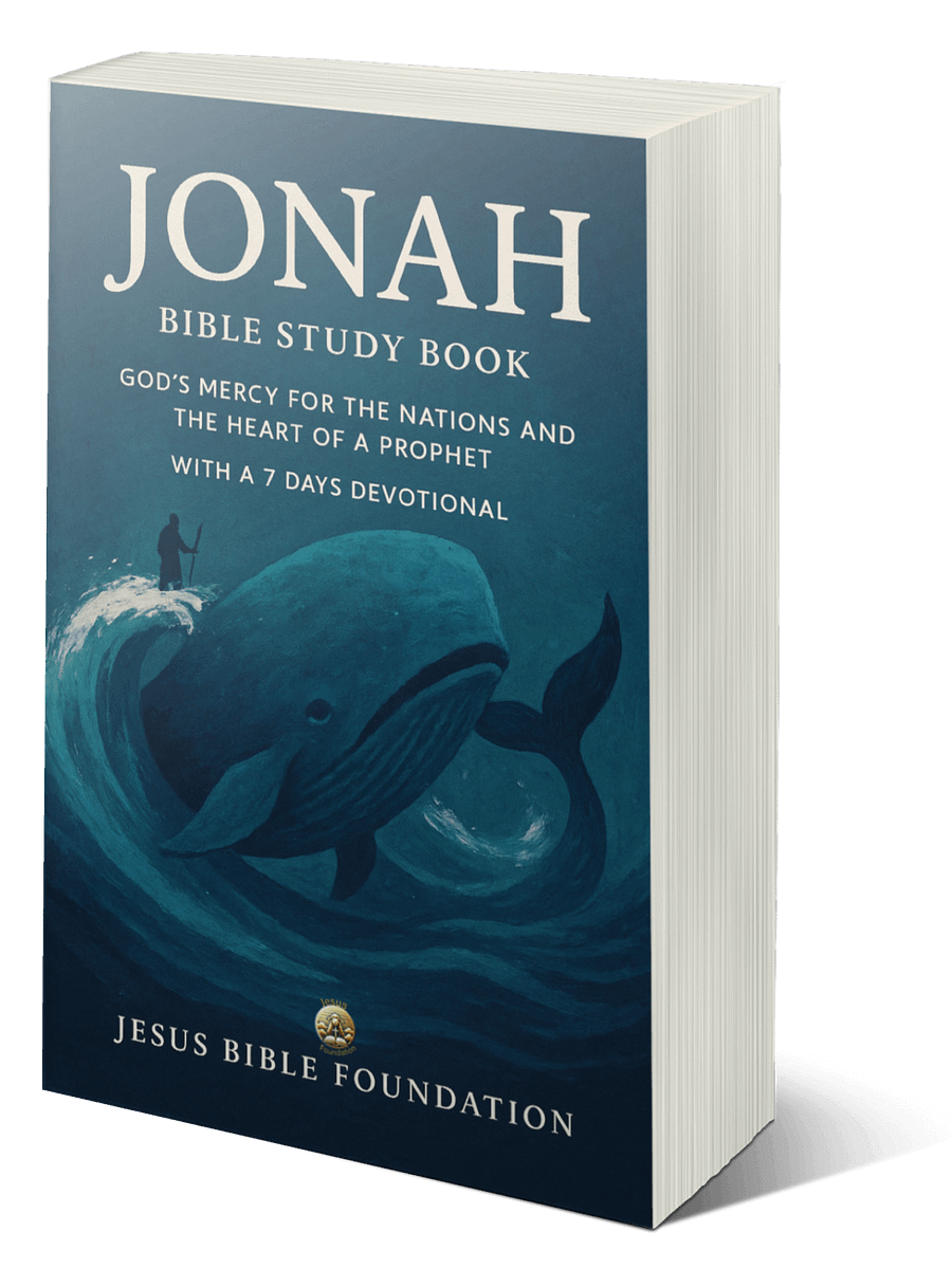 Jonah Bible Study Book: God’s Mercy for the Nations and the Heart of a Prophet With A 7 Days Devotional product image (1)