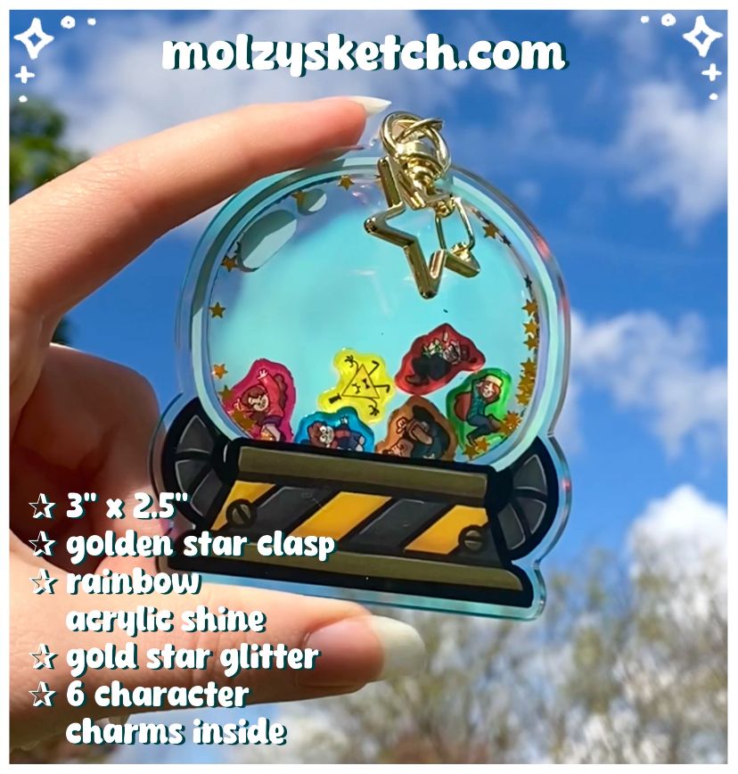Gravity Falls Rift Shaker Charm PREORDER product image (2)