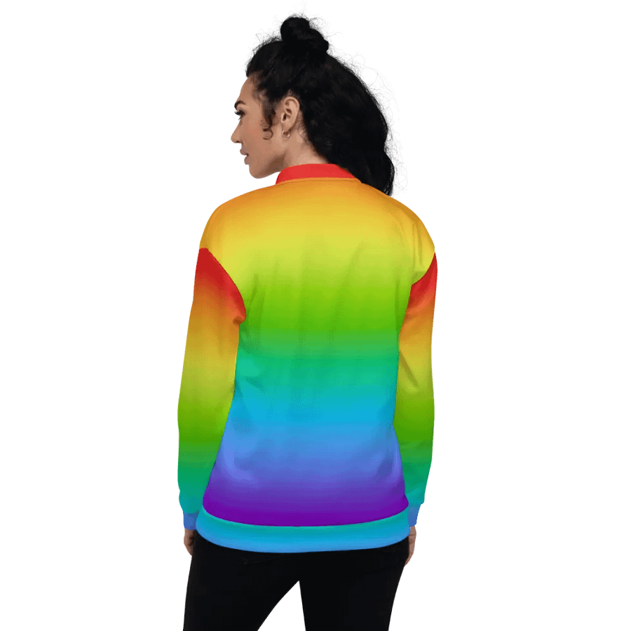 Rainbow Bomber Jacket product image (7)