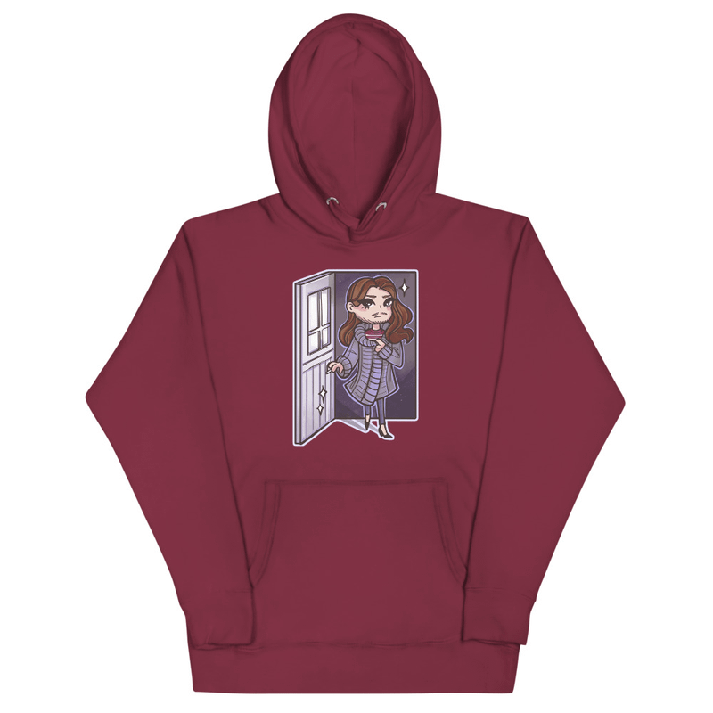 Rich White Cartoon Lady Hoodie product image (2)