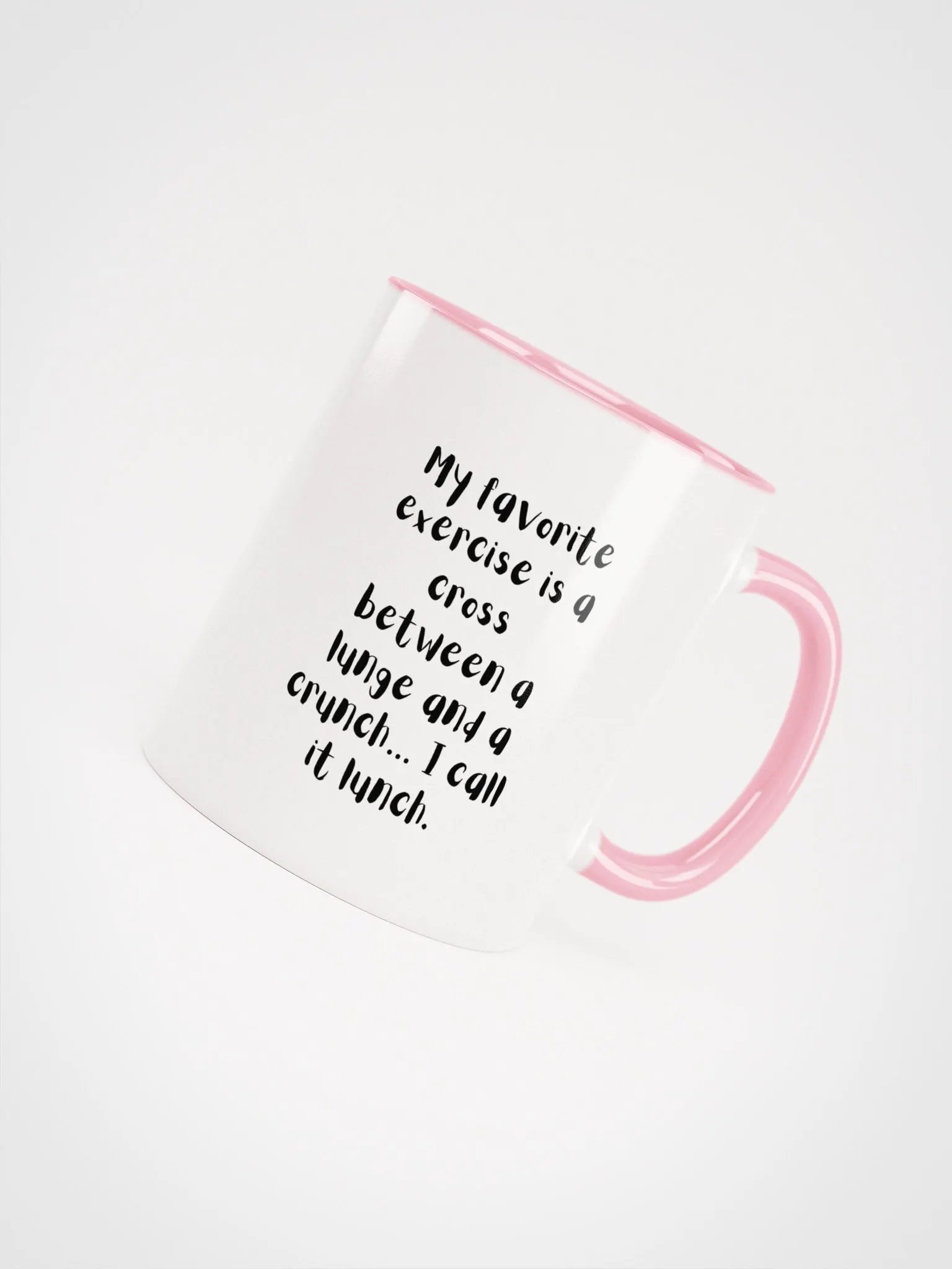 My Favorite Exercise Ceramic Mug product image (4)