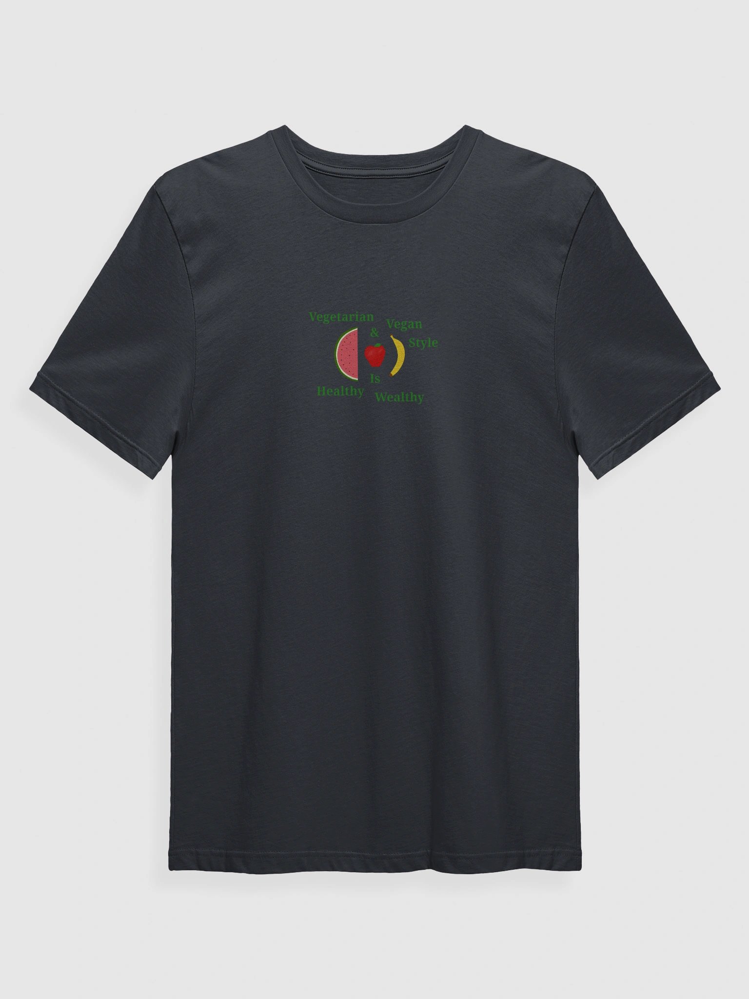 Healthy & Wealthy Vegan T-Shirt product image (1)