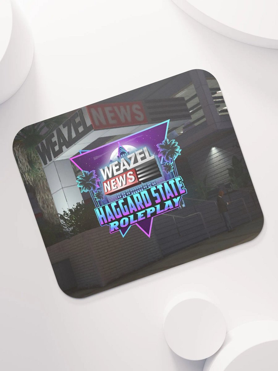 Weazel News HSRP Mousepad product image (7)