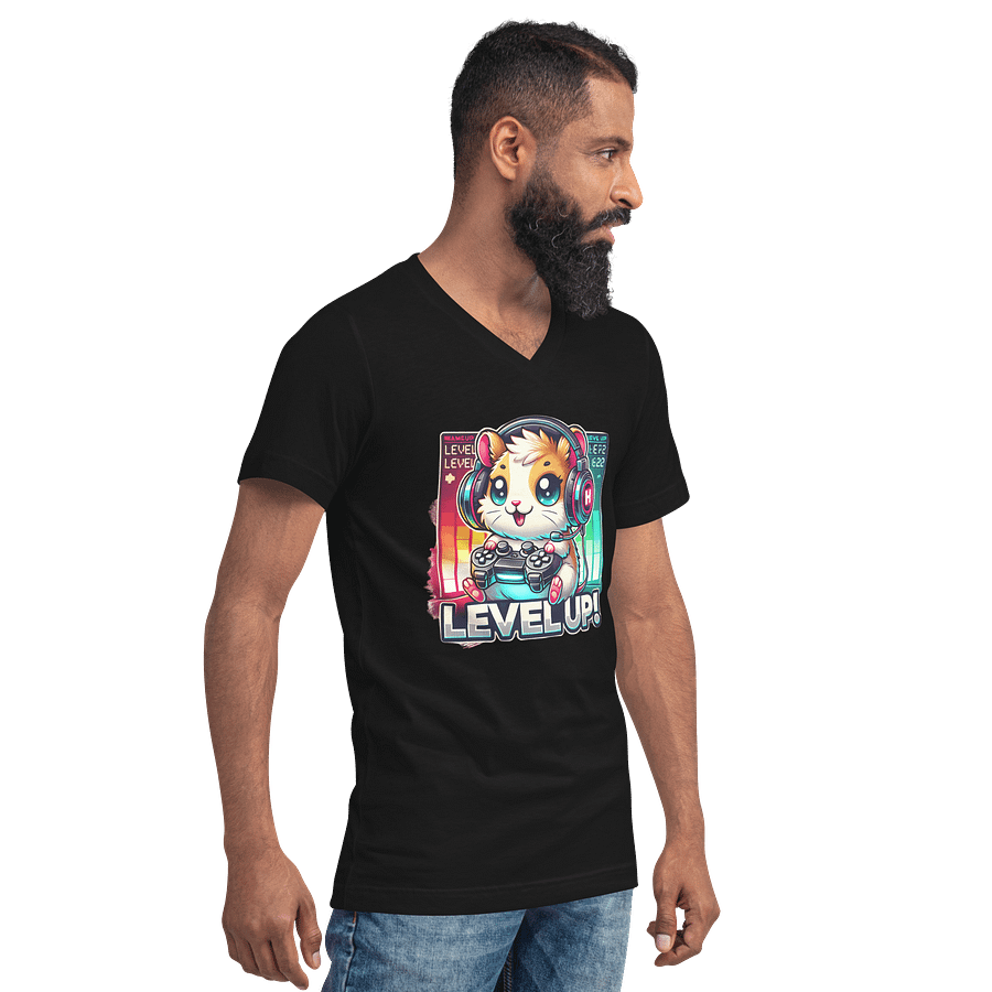 Bella+Canvas Short Sleeve V-Neck Jersey T-Shirt product image (3)