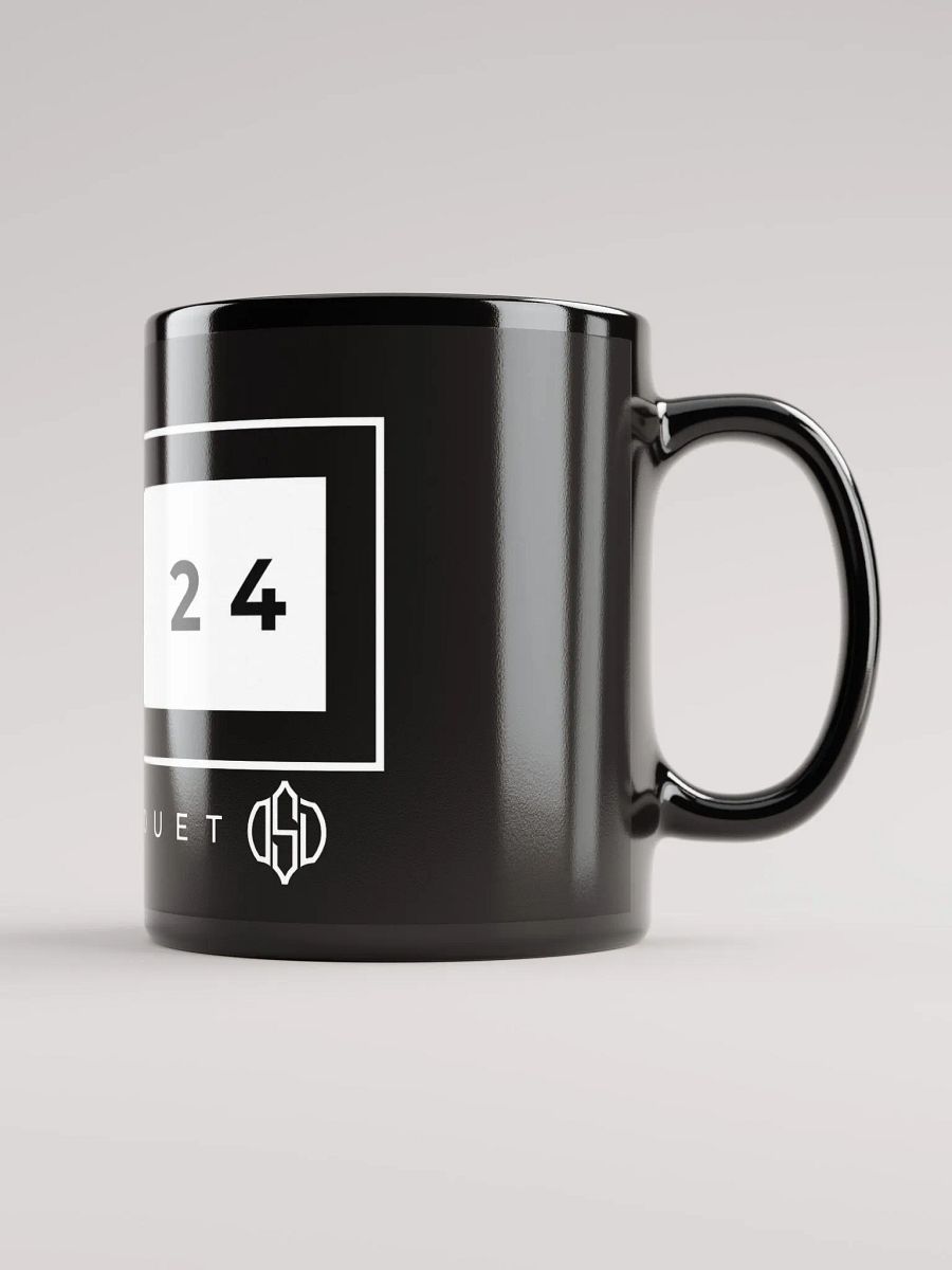 CLUB 24 Black Mug product image (3)