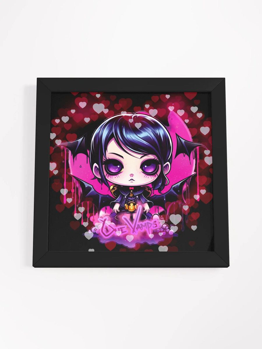 OneVamps Framed High-Quality -Pink Hearts product image (18)