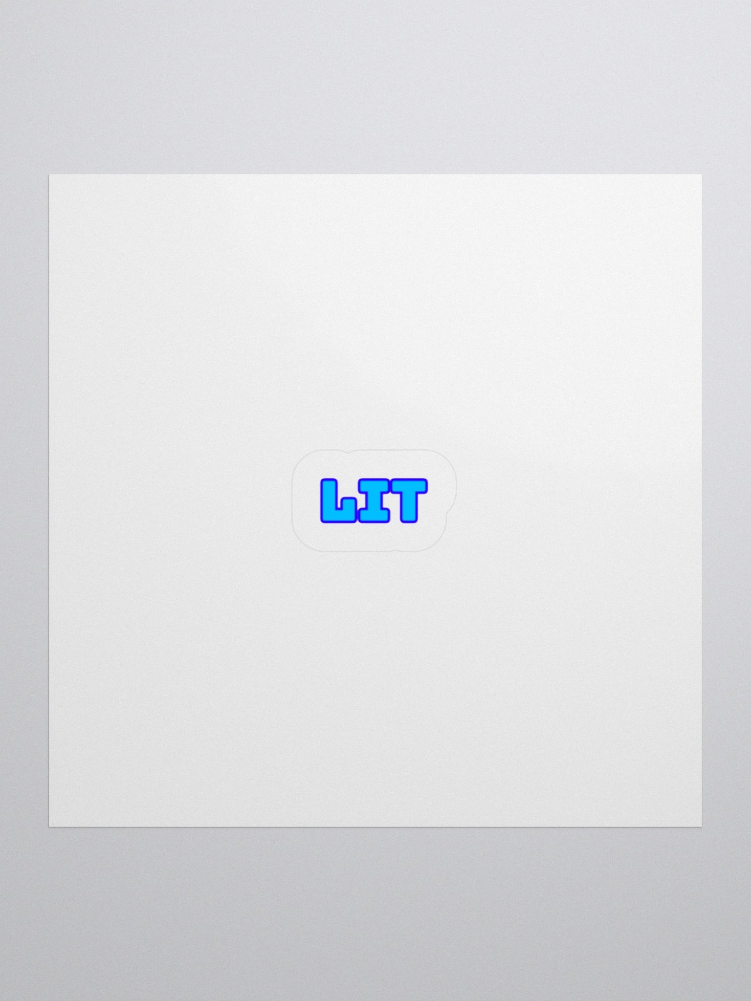 Lit Sticker product image (1)